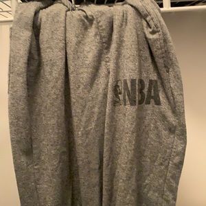 Grey nba sweatpants